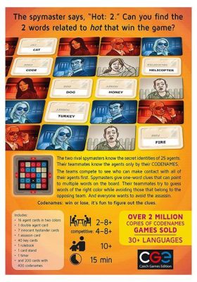  Codenames: A Party Game That Will Make You Question Everything (Including Your Friendships!)