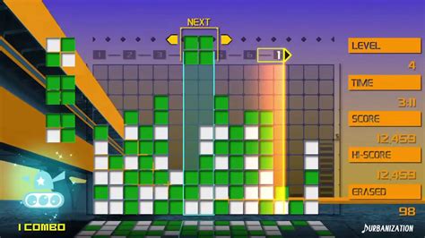 Let's Groove: Lumines Remastered is an Electronic Music Puzzle Game With Vibrant Visuals!